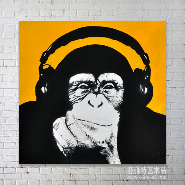600x600 Cute Monkey Art Wholesale, Monkey Art Suppliers - Cute Monkey Painting