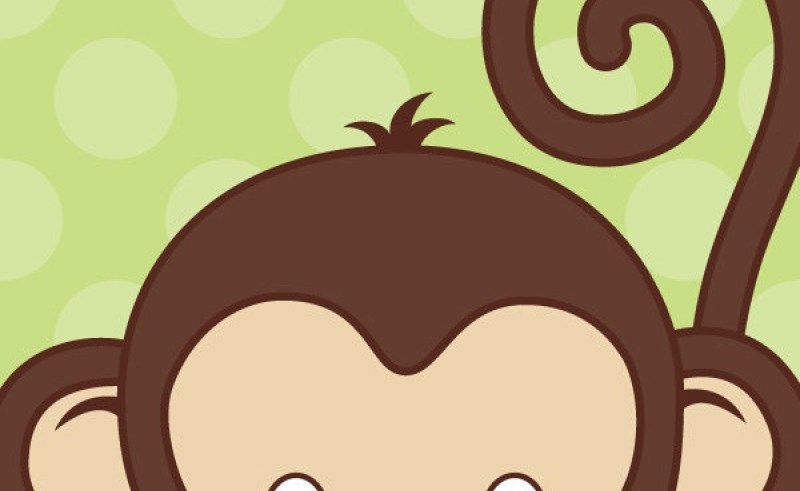 800x491 Monkey Painting Cartoon 4k Pictures 4k Pictures [Full Hq - Cute Monkey Painting