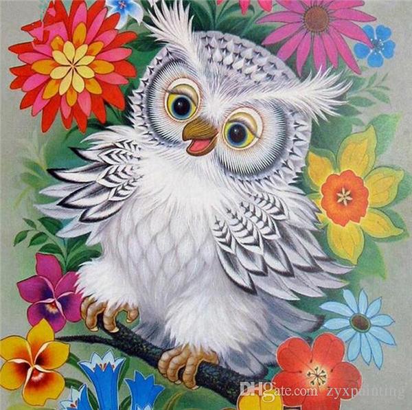 Cute Owl Painting