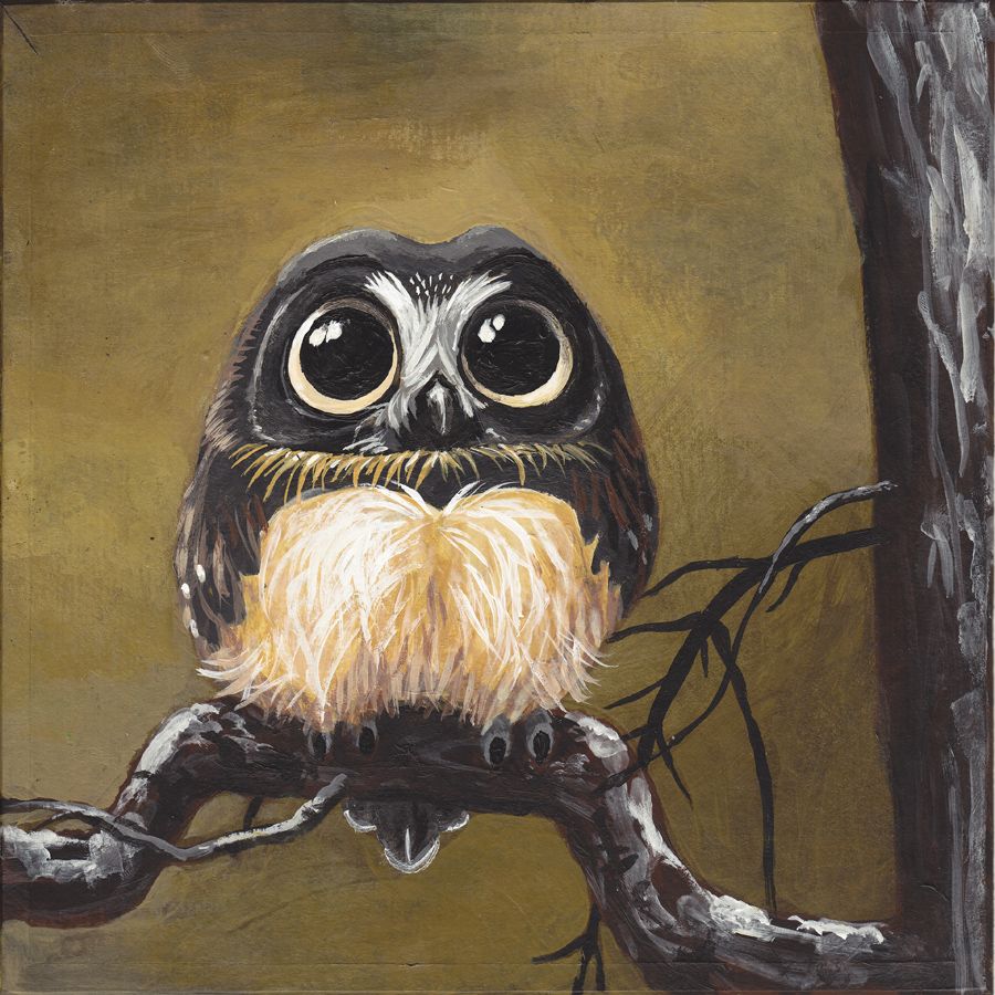 900x900 Cute Owl Dress Game - Cute Owl Painting