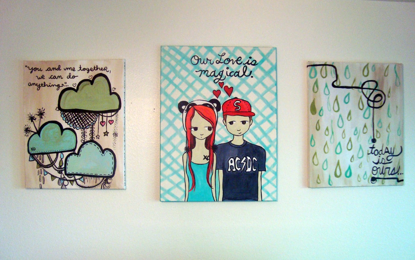 1600x1004 Pixies And Bears - Cute Painting