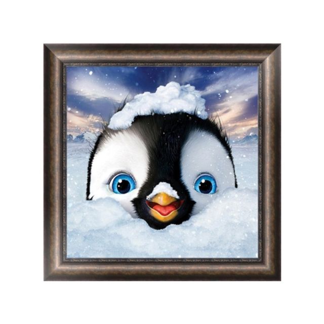 640x640 Cute Penguin 5d Diamond Embroidery Painting Cross Stitch Craft - Cute Penguin Painting
