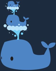 236x301 Ocean Wall Art Print Whale Octopus Boat Series Whale Print - Cute Whale Painting