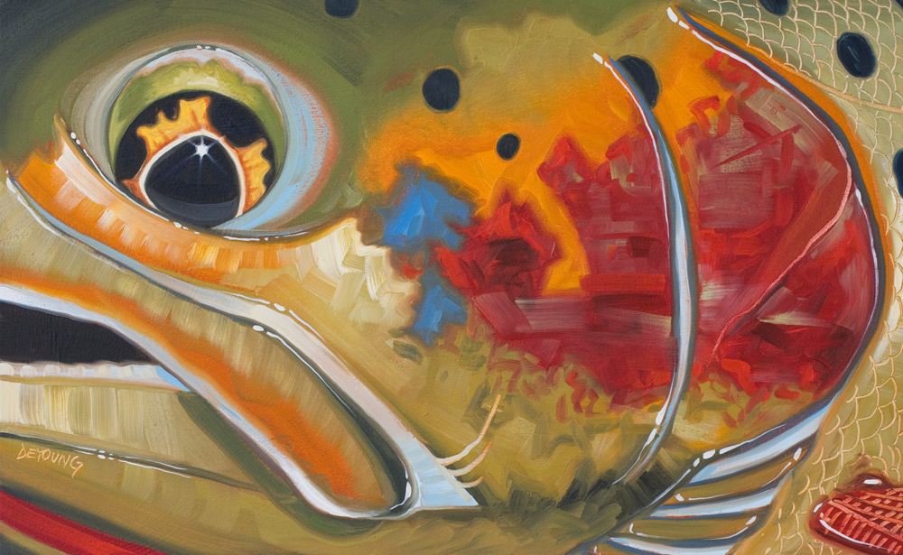 1000x615 Cutthroat Derek Deyoung - Cutthroat Trout Painting