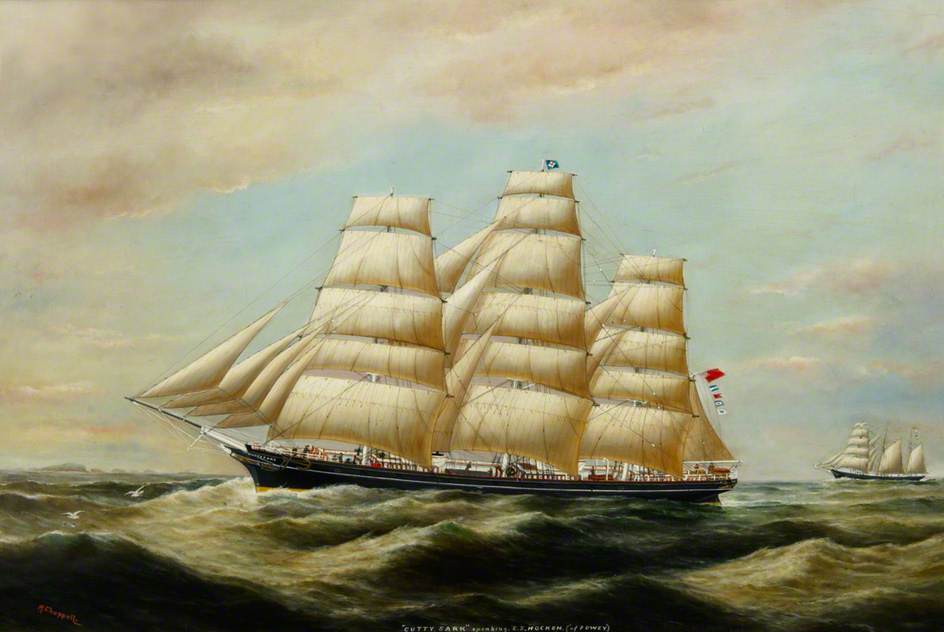 944x632 Cutty Sark Trust Art Uk - Cutty Sark Painting