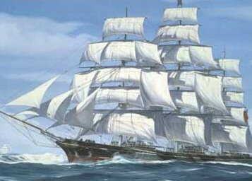 357x256 Cutty Sark - Cutty Sark Painting