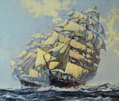240x205 Ariel And Taeping Painting On The Cutty Sark Painting Is - Cutty Sark Painting