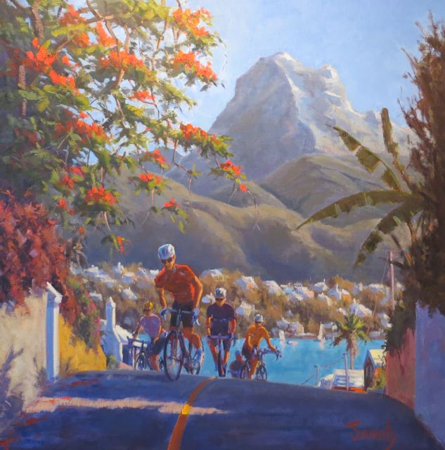 633x640 Local Artist Jonah Jones Cycles For Life - Cycle Of Life Painting