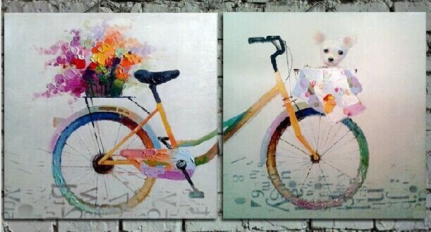 612x330 Buy Newspaper Time By Community Artists Group@ Rs. 2990. Code - Cycle Painting