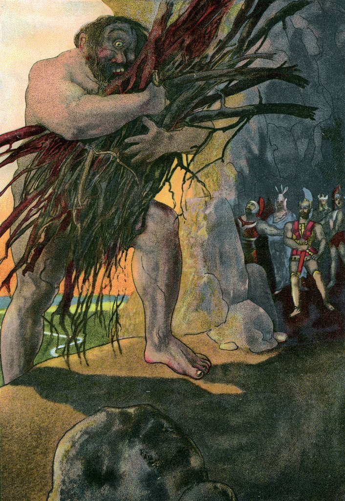 706x1024 The Cyclops Polyphemus From Homer's Odyssey Posters Amp Prints By Corbis - Cyclops Painting