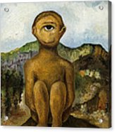 163x186 Cyclops Tote Bag For Sale By Leah Saulnier The Painting Maniac - Cyclops Painting