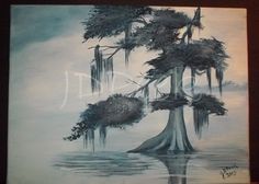 236x168 Wasbella102 Cypress Trees, Carmel Coast By Lucia K. Mathews, 1936 - Cypress Tree Painting