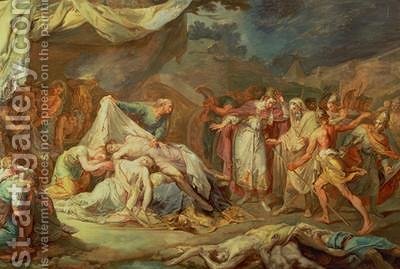 400x269 Cyrus The Great Before The Bodies Of Abradatus And Pantheus - Cyrus The Great Painting