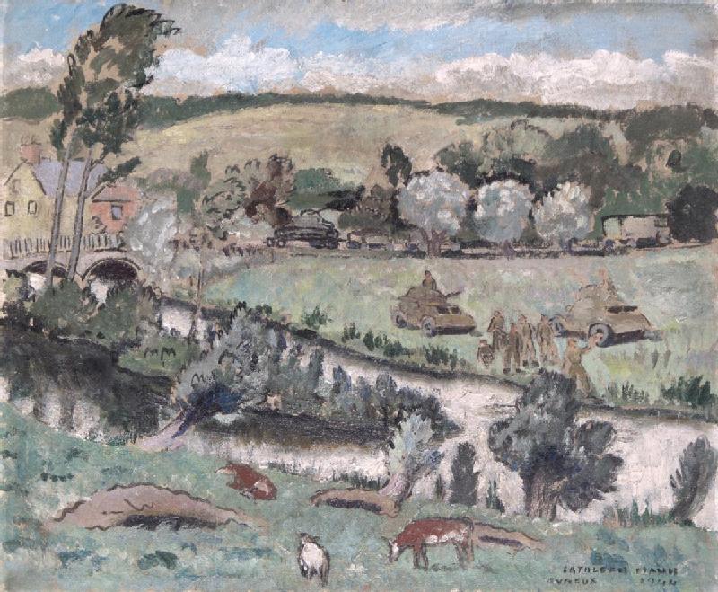 800x659 Filethe Work Was Painted In Normandy Following The D Day Landings - D Day Painting