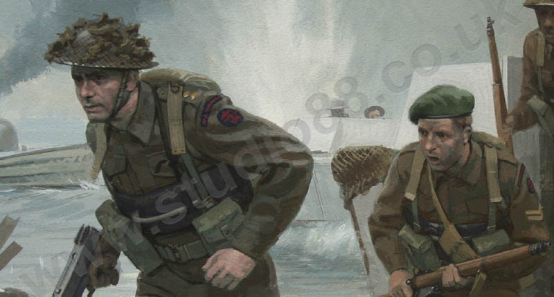 800x429 Studio 88 Limited D Day - D Day Painting