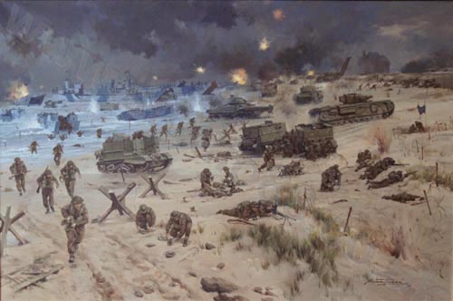 500x332 Studio 88 Limited D Day 6th June 1944 - D Day Painting