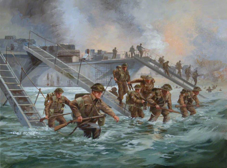 944x698 Commemorating The Anniversary Of The D Day Landings, Normandy - D Day Painting