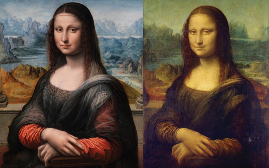 860x537 Leonardo Da Vinci May Have Invented 3 D Image - D Painting