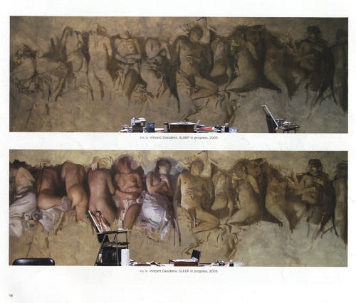 500x426 The Work Of Vincent Desiderio - D Painting