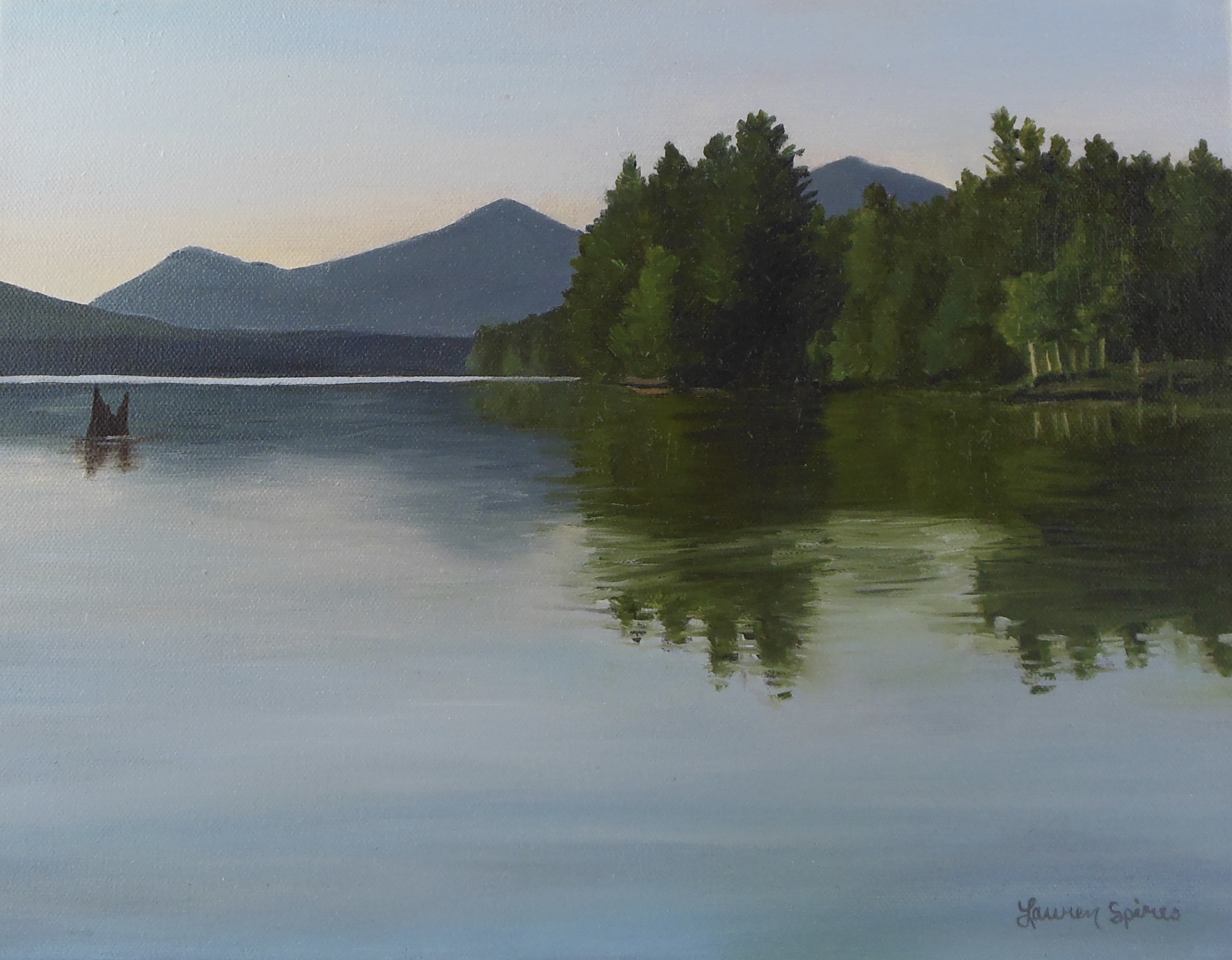 2715x2117 Lauren Spires Fine Art Original Oil Paintings Featuring Flowers - D Perry Oil Painting