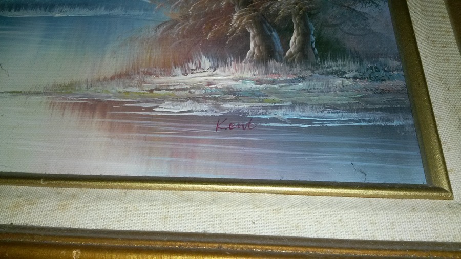 900x506 Please Help Me Find Out If These Painting Are Even Worth Anything - D Perry Oil Painting