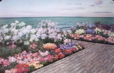 400x256 Diane Romanello Limited Edition Giclee On Canvas Flowers By - D Romanello Painting