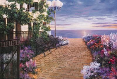 400x270 Diane Romanello Limited Edition Giclee On Canvas Garden - D Romanello Painting