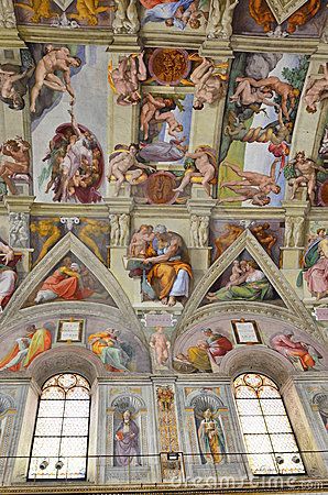 298x450 Sistine Chapel Ceiling Painting Angels Ceiling Details Over - Da Vinci Ceiling Painting