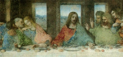 400x186 The Da Vinci Code And Actual History - Da Vinci Code Painting