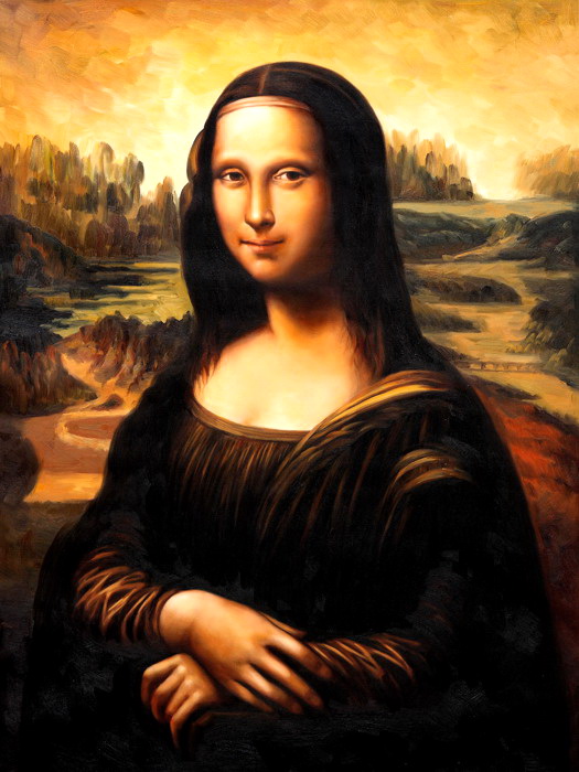 525x700 Mona Lisa Leonardo Da Vinci Painting Art Wall Print Poster Au Ebay - Da Vinci Painting