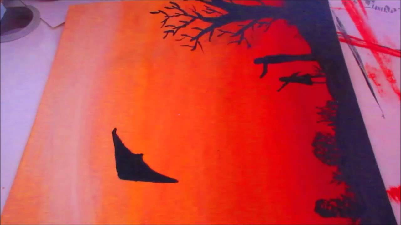 1280x720 Acrylic Painting - Dad Painting