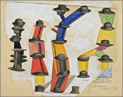 500x395 The Dada Art Movement (Or Anti Art Movement If You Prefer) - Dadaism Painting