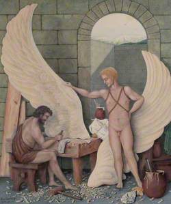 250x299 Daedalus And Icarus Art Uk - Daedalus And Icarus Painting