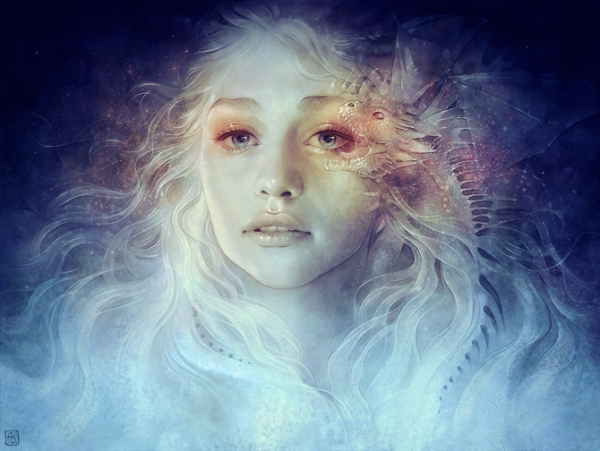 600x451 No Spoilers] Beautiful Daenerys Painting By Anna Dittmann - Daenerys Painting