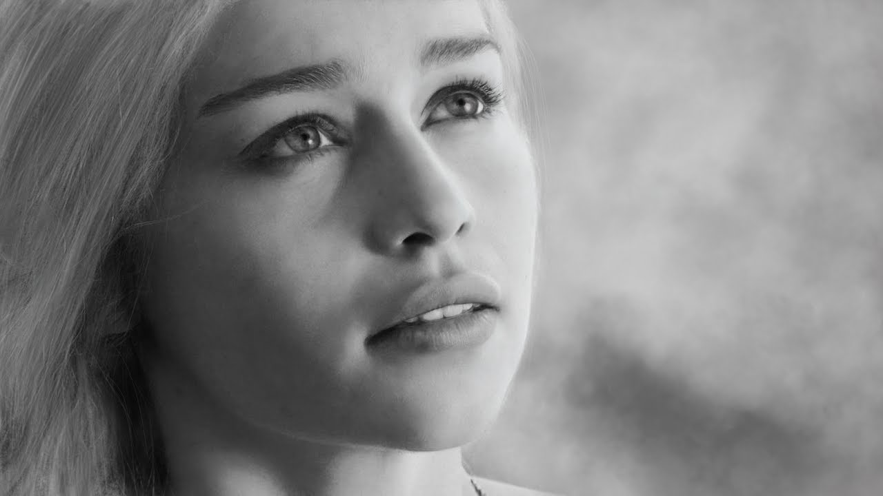 1280x720 Speed Painting Daenerys Targaryen (Emilia Clarke - Daenerys Targaryen Painting