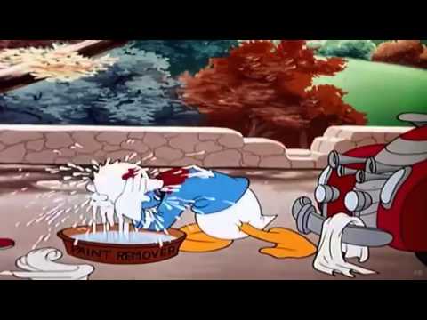 480x360 Donald Duck Wet Paint - Daffy Duck Painting