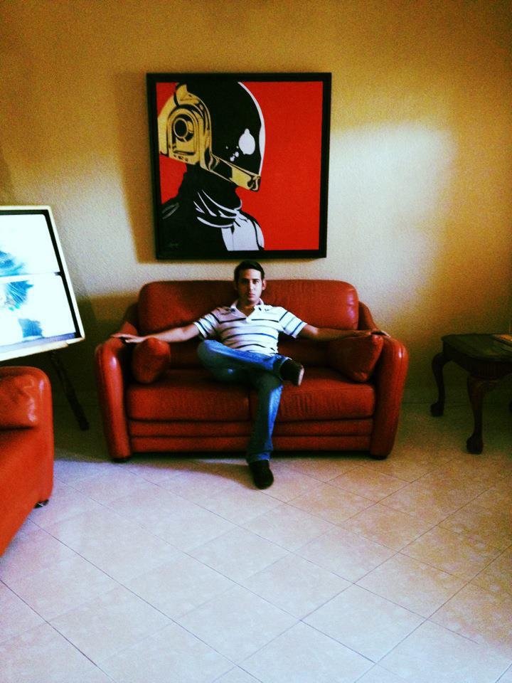 720x960 My Daft Punk Paint - Daft Punk Painting