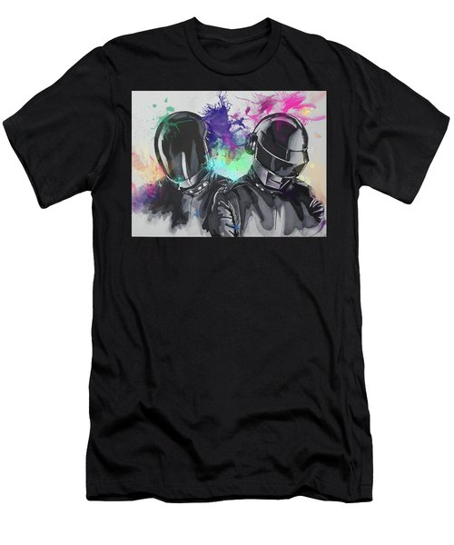 500x600 Daft Punk T Shirts Fine Art America - Daft Punk Portrait Painting