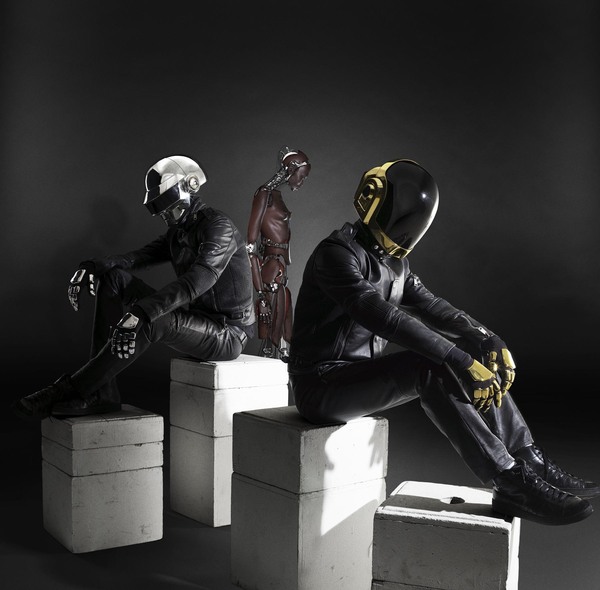 600x590 Daft Punk For Lemon Magazine Empty Kingdom - Daft Punk Portrait Painting