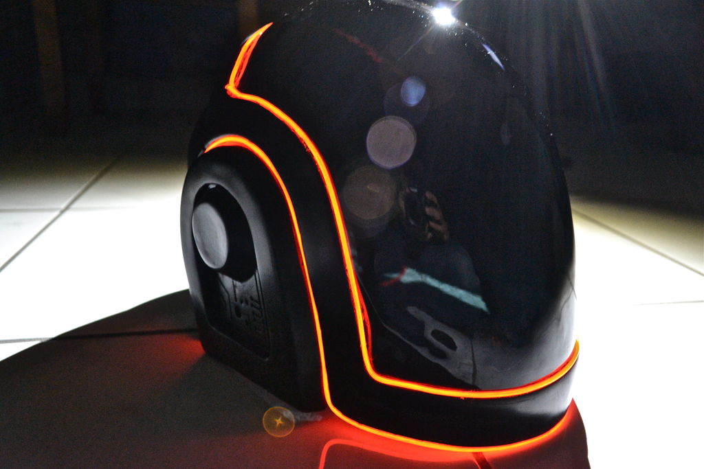 1024x683 How To Make A Daft Punk Guy Manuel Helmet And Costume! 17 Steps - Daft Punk Portrait Painting