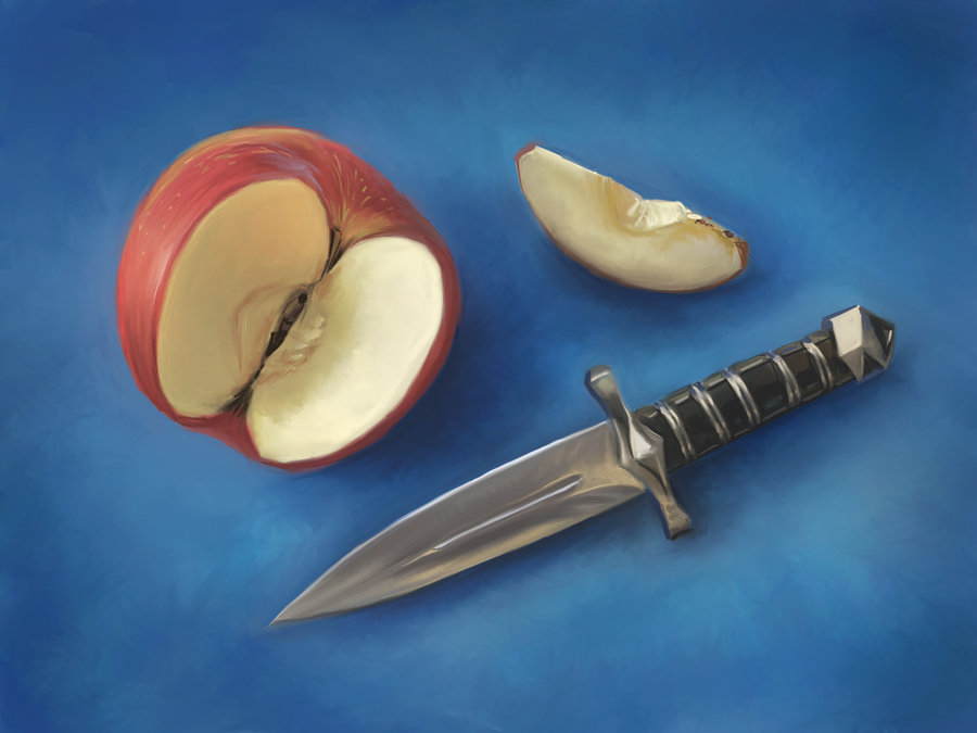 900x675 Friday Painting - Dagger Painting