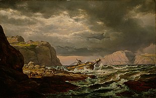 310x196 Johan Christian Dahl - Dahl Painting