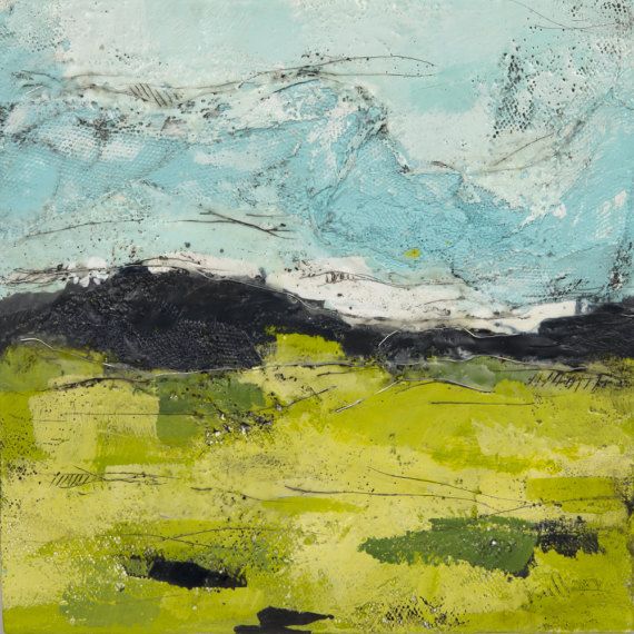 570x570 This Original Encaustic (Beeswax And Resin) Painting Titled - Daily Paintingworks