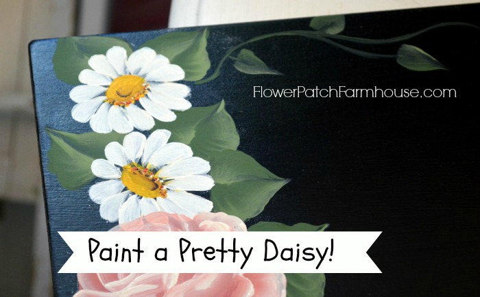 700x434 How To Paint An Easy Simple Daisy - Daisy Flower Painting
