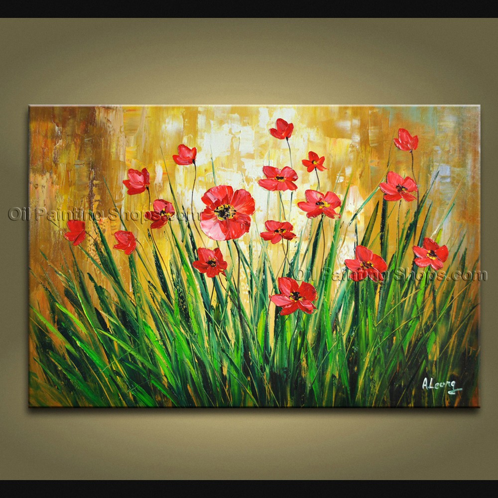 Daisy Oil Painting