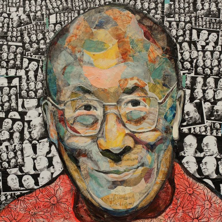 770x770 Saatchi Art Dalai Lama - Dalai Lama Painting