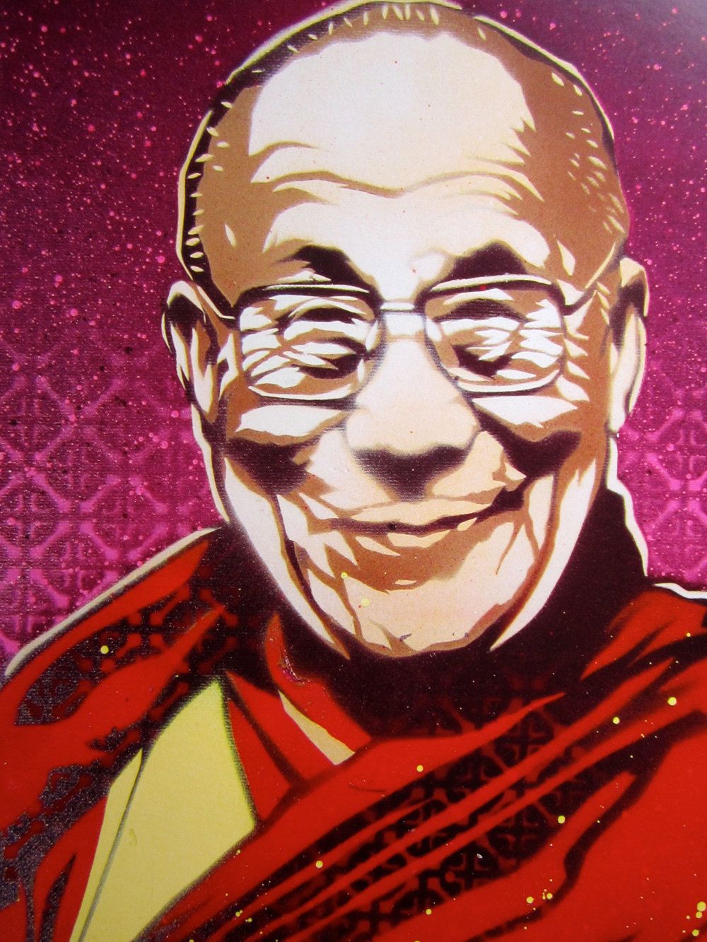 1000x1333 Dalai Lama Painting - Dalai Lama Painting