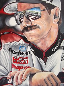 223x300 Dale Earnhardt Paintings Fine Art America - Dale Earnhardt Painting