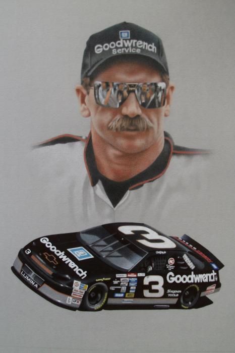 Dale Earnhardt Painting at PaintingValley.com | Explore collection of ...