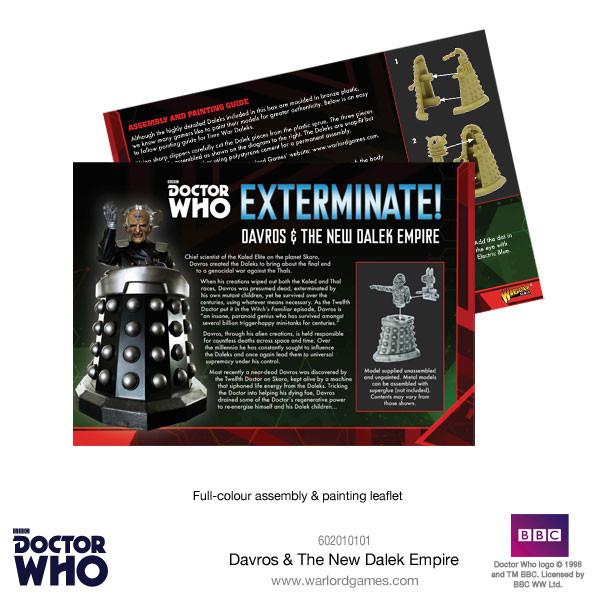 600x600 Davros Amp The New Dalek Empire - Dalek Painting